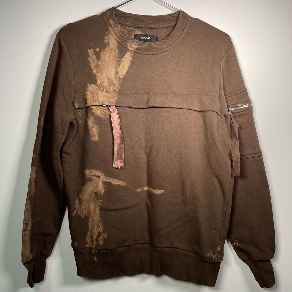 Blood brothers men’s hoodie brown size S|P